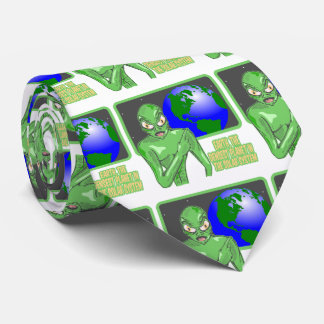 Alien Funny Earth Review Stropdas