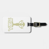 Alien Gaijin ~ Kanji Nihongo / Japanse taal Bagagelabel (Voorkant horizontaal)