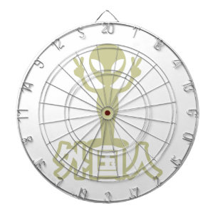 Alien Gaijin ~ Kanji Nihongo / Japanse taal Dartbord