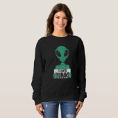 Alien Galaxy Ufo fan Sifi-strooppen. Pr Trui (Voorkant volledig)