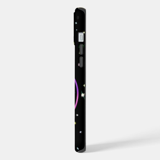 Alien Gamer met Sterren iPhone Hoesje (Linkerkant)