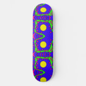 Alien Garden Skateboard (Voorkant)