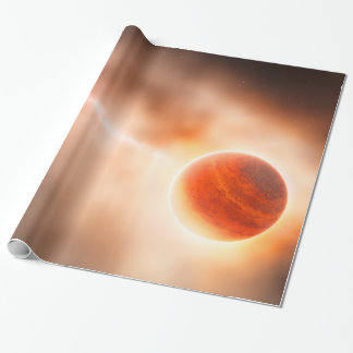 Alien Gas Giant Planet Space Art Cadeaupapier
