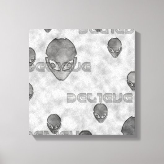Alien geloof canvas afdruk (Voorkant)