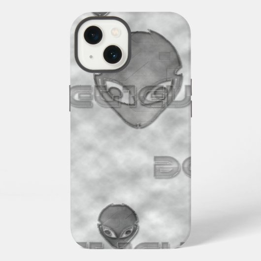 Alien geloof iPhone hoesje (Achterkant)
