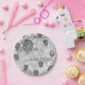 Alien geloof papieren bordje (Feest)