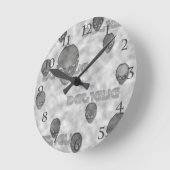 Alien geloof ronde klok (Hoek)