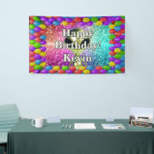 Alien Gepersonaliseerde karakter verjaardag banner (Beurs)