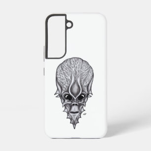 Alien Gezicht, Afrikaanse Schedel Gezichtsreconstr Samsung Galaxy Hoesje