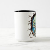 Alien-gezicht Mok (Midden)