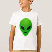 Alien-gezicht T-shirt (Voorkant)