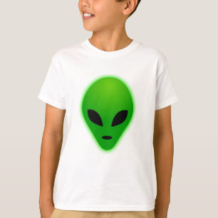 Alien-gezicht T-shirt