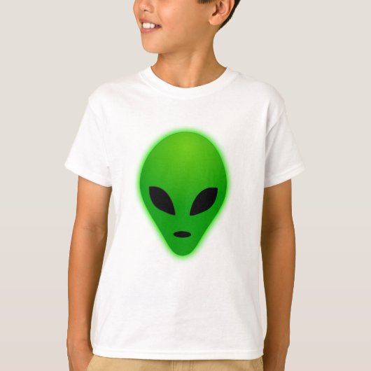 Alien-gezicht T-shirt (Voorkant)