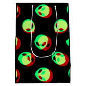 Alien Gift Bag Medium Cadeauzakje (Achterkant)