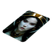 Alien Girl 2 Science Fiction Magneet (Linkerzijde)