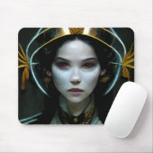 Alien Girl 2 Science Fiction Muismat (Met muis)