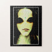 Alien Girl Puzzle Legpuzzel (Verticaal)