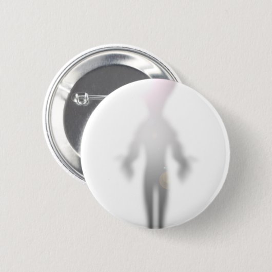 Alien Glow Ronde Button 5,7 Cm (Voorkant /achterkant)