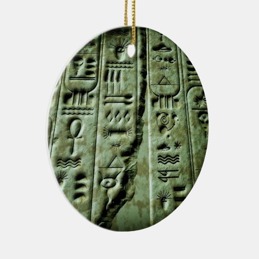 Alien Glyphs 02 Keramisch Ornament (Rechts)