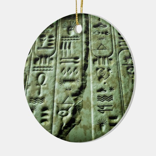 Alien Glyphs 02 Keramisch Ornament (Links)
