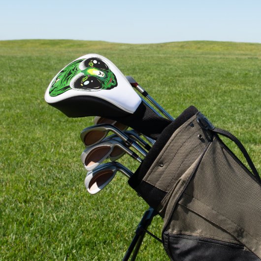 Alien Goat Hybrid Golfheadcover (Insitu)