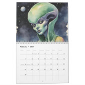 Alien Goddess Kalender (Feb 2027)