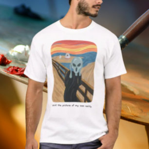 Alien Gogh Schreeuw T-shirt
