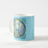 Alien Golf Koffiemok (Voorkant links)