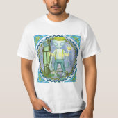 Alien Golf T-shirt (Voorkant)