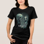 Alien Gothic: Iridescent Creepy Cool T-shirt (Voorkant)
