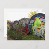 Alien Graffiti 2 Briefkaart (Voorkant / Achterkant)