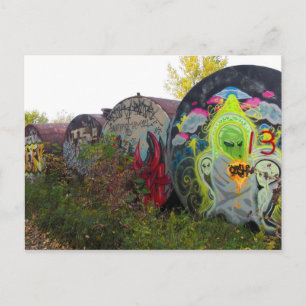 Alien Graffiti 2 Briefkaart