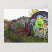 Alien Graffiti 2 Briefkaart (Voorkant)