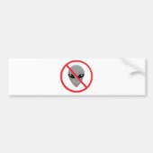 Alien Gray Bumpersticker (Voorkant)