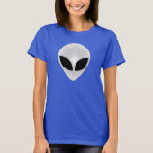 Alien Gray Head T-shirt (Voorkant)