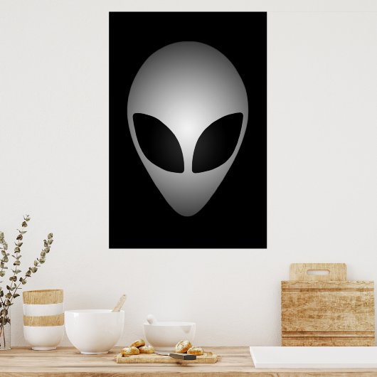 Alien Gray Poster (Keuken)