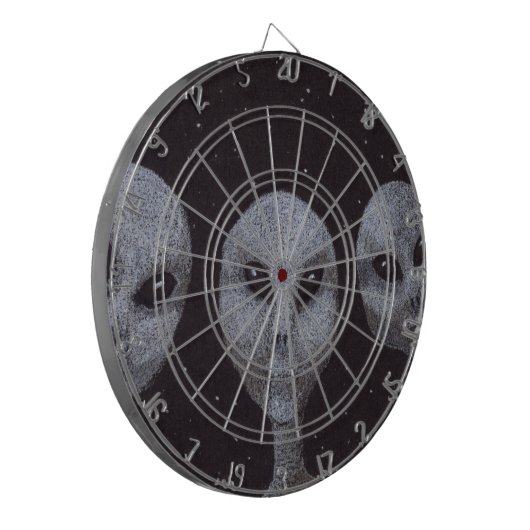 Alien Grays Dartbord (Voorkant Links)