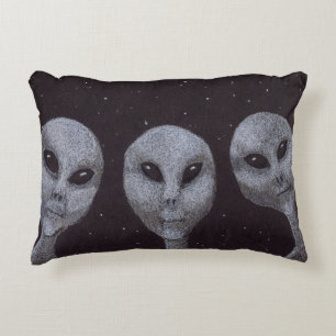 Alien Grays Decoratief Kussen