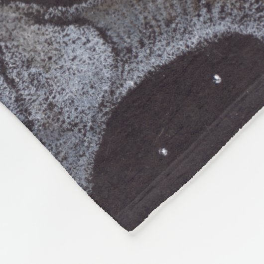 Alien Grays Fleece Deken (Hoek)