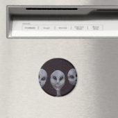 Alien Grays Magneet (Insitu (Vaatwasser))