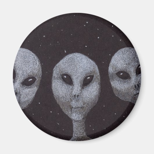 Alien Grays Magneet (Voorkant)