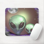 Alien grays muismat (Met muis)