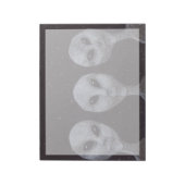 Alien Grays Notitieblok (Linkerzijde)