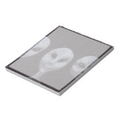 Alien Grays Notitieblok (Linkerzijde)