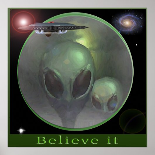 Alien Grays Poster (Voorkant)