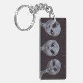 Alien Grays Sleutelhanger (Voorkant Links)