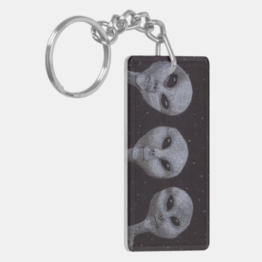 Alien Grays Sleutelhanger (Voorkant Links)