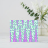 Alien Green Briefkaart (Staand voorkant)