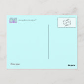 Alien Green Briefkaart (Achterkant)