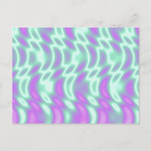 Alien Green Briefkaart (Voorkant)
